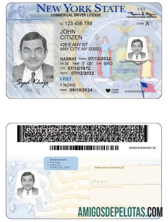 DL comercial dos EUA Nova York exemplo real